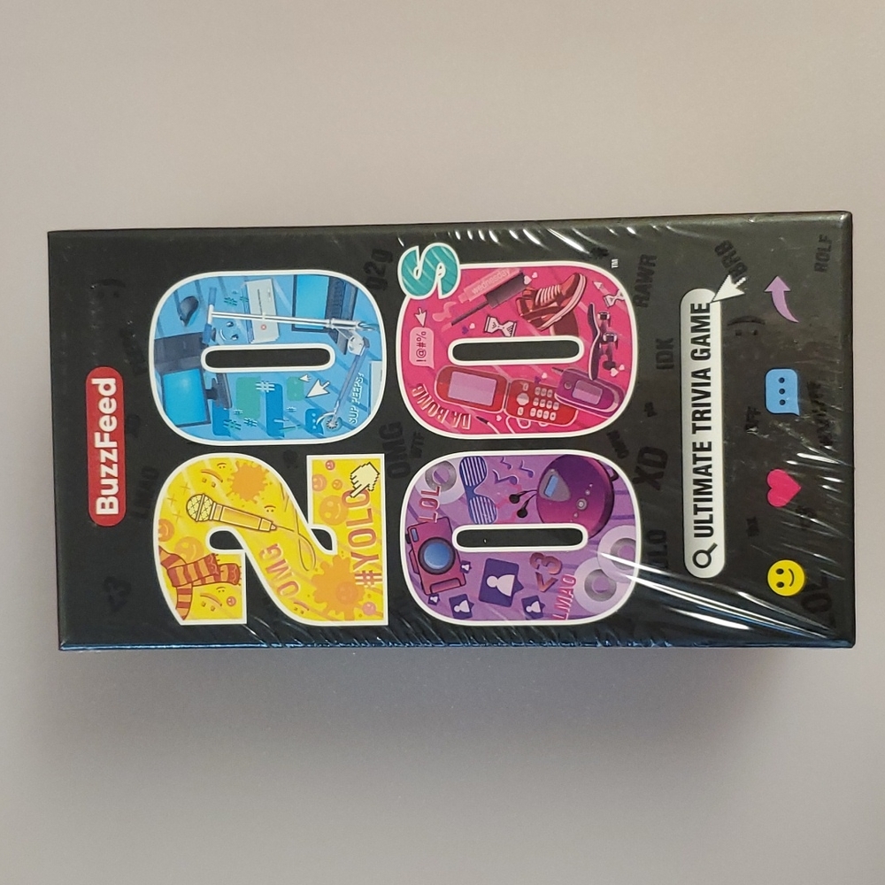 BuzzFeed 2000s Ultimate Trivia Game Millenials NIB Buffalo Games gift party fun